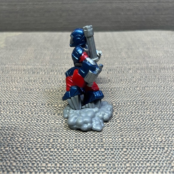 Marvel Super Hero Squad IRON PATRIOT figure blast off version Iron Man - Picture 4 of 5